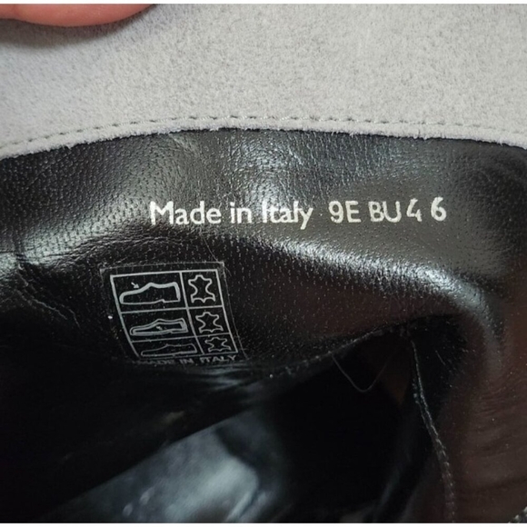 Dior Homme Suede Ankle Men's Gray Suede Mid-Calf Boots Size US 12 / EU 46 - Picture 12 of 14